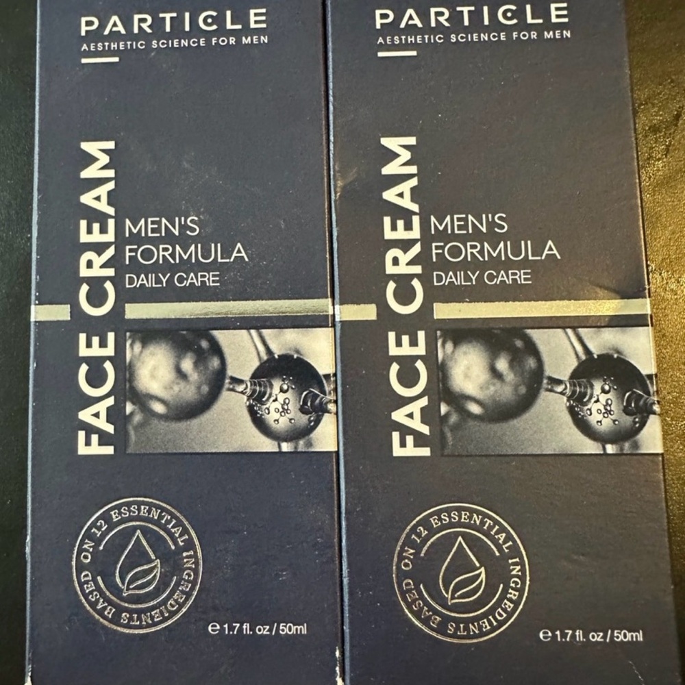 PARTICSLE Article Men's Formula Face Cream 1.7 oz 2 boxes